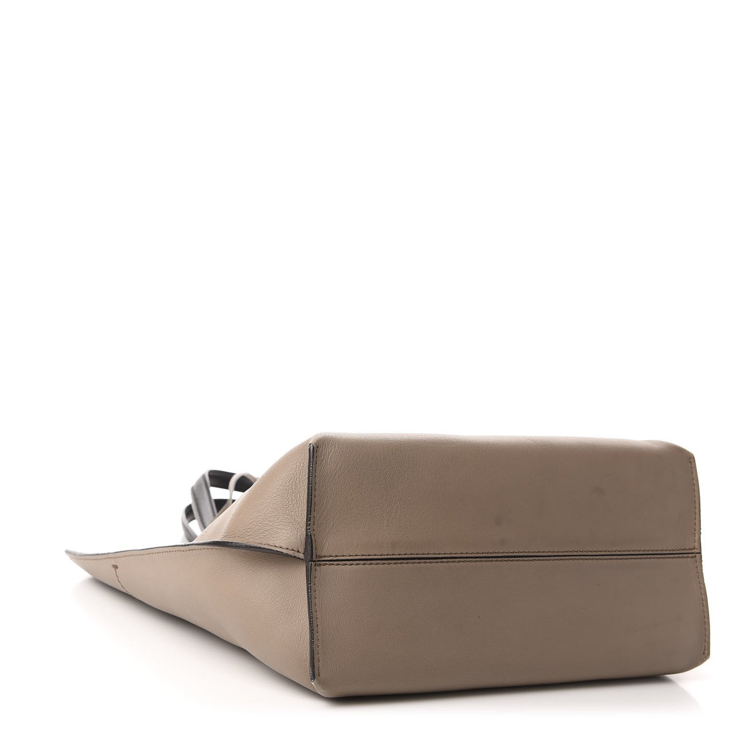 Vitello All In Shopper Tote Tortora Black