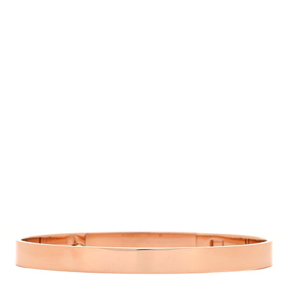 Hermes 18K Rose Gold PM Collier De Chien Bracelet ST 3 of 5