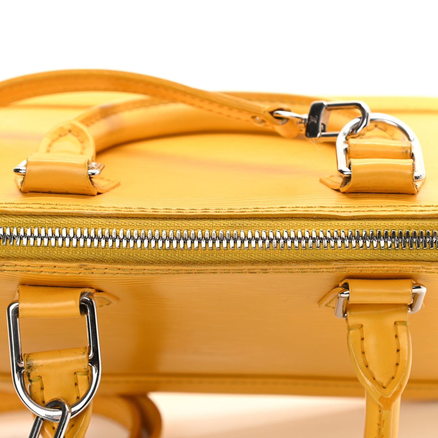 Louis Vuitton Epi Alma BB Citron 19 of 22
