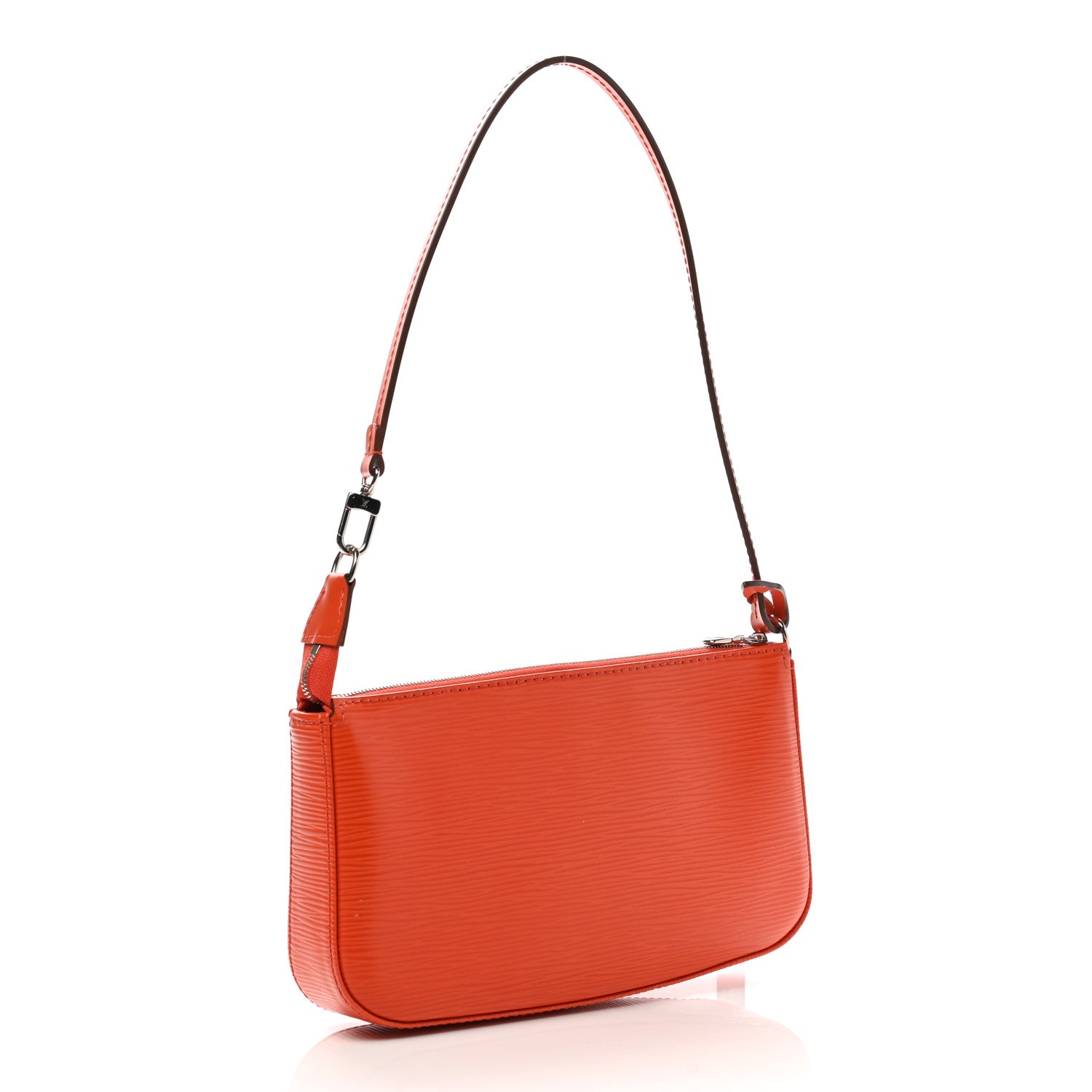 Louis Vuitton Epi Pochette Accessories NM Piment 2 of 10