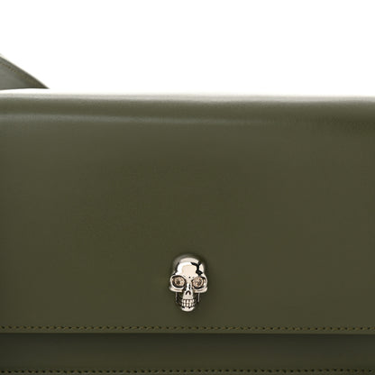 Alexander McQueen Calfskin Skull Crossbody Bag Khaki Green 12 of 13