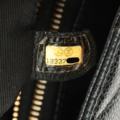 Chanel Caviar Quilted Grand Shopping Tote GST Black 7 of 7