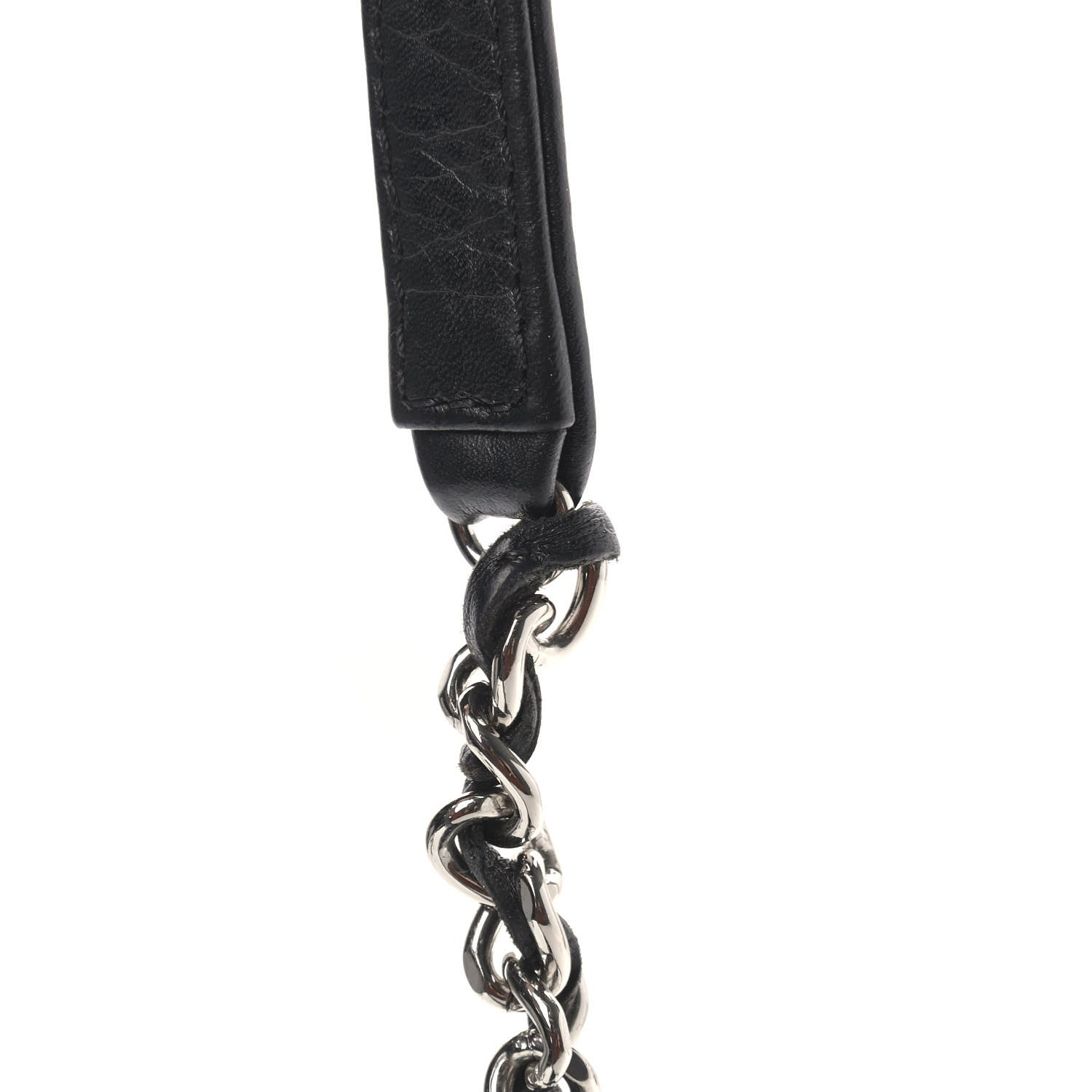 Chanel Aged Calfskin Quilted Crossbody Bag Black 12 of 13