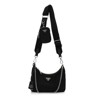 Prada Nylon Re-Edition 2005 Shoulder Bag Black 1 of 10