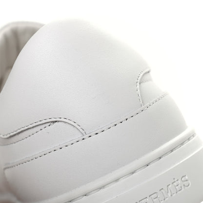 Hermes Calfskin Day Sneakers 39 White 11 of 11