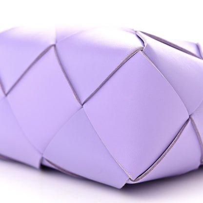 Bottega Veneta Lambskin Maxi Intrecciato Small Cassette Camera Bag Wisteria 9 of 9