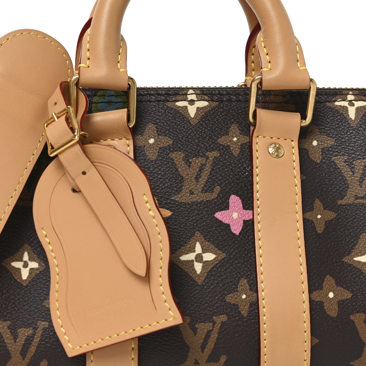 Monogram Craggy Keepall Bandouliere 25 Chocolate