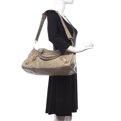 Balenciaga Agneau Giant 21 Gold Hardware Part Time Papyrus 2 of 14