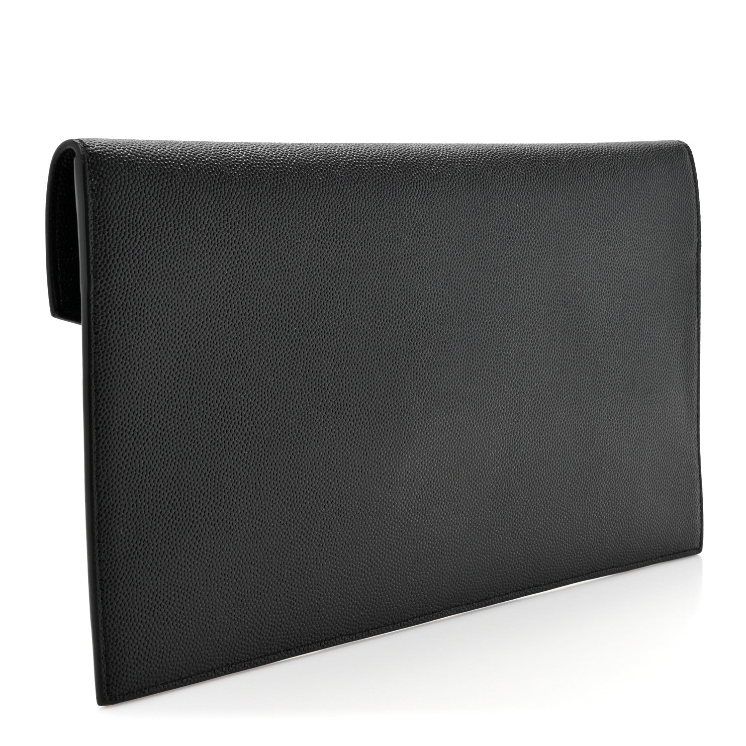 Saint Laurent Grain De Poudre Uptown Pouch Black 3 of 8