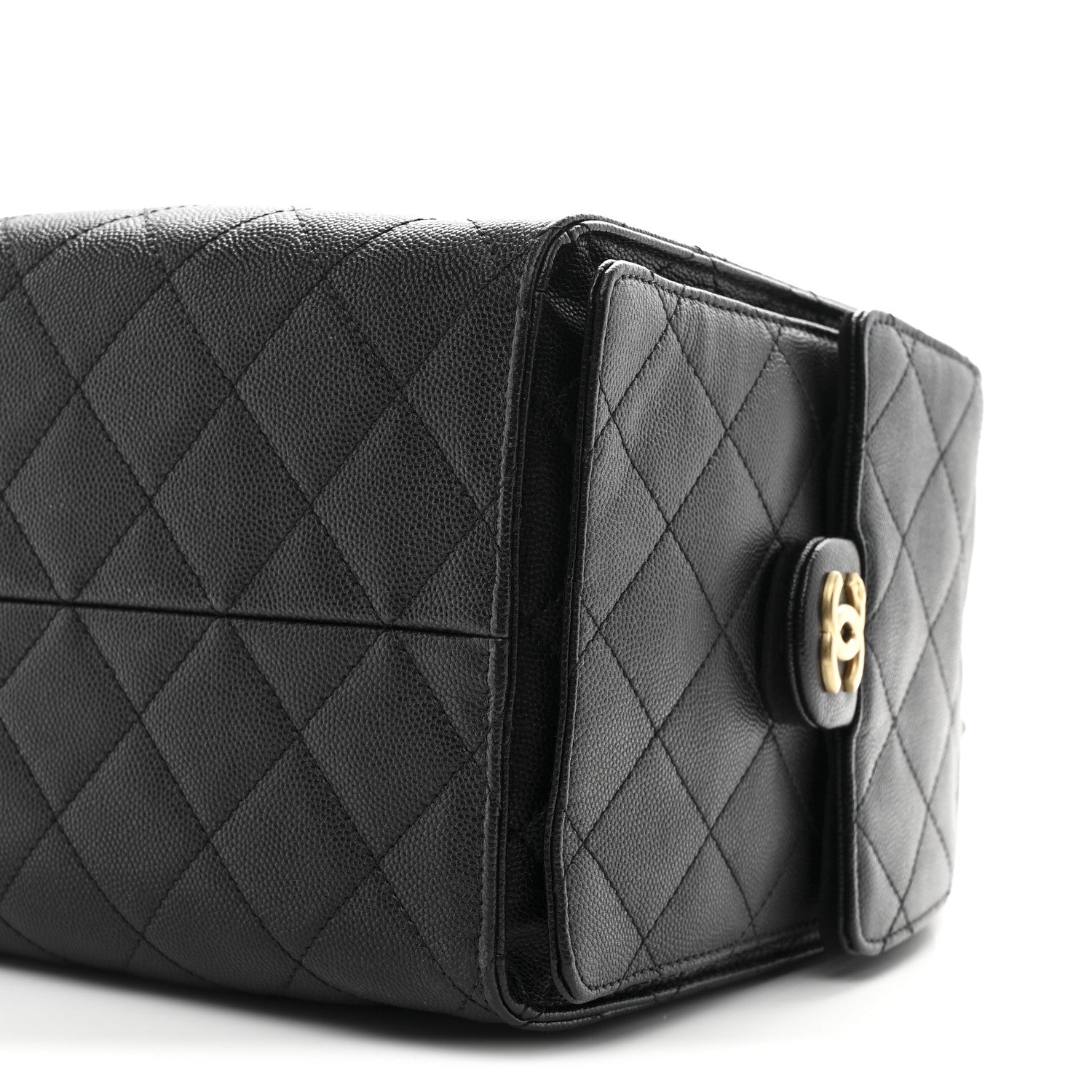 Chanel Caviar Quilted Medium Chanel 25 Handbag Black 12 of 12