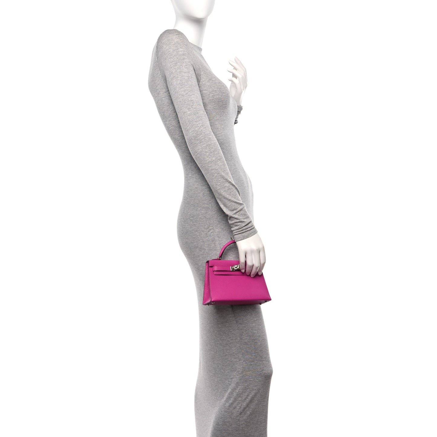 Chevre Mysore Mini Kelly Sellier 20 Magnolia