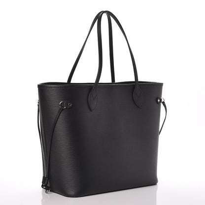 Louis Vuitton Epi Neverfull MM Black 3 of 7