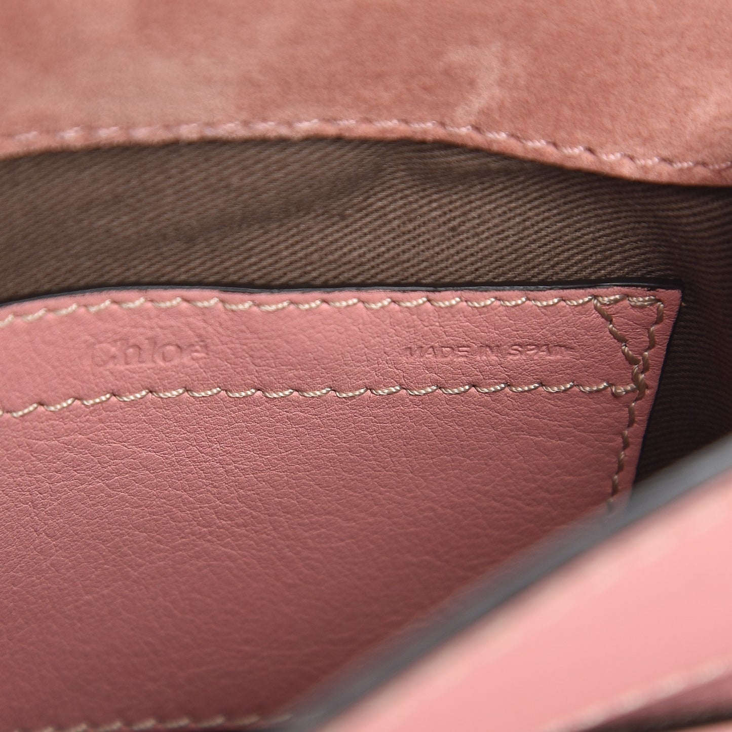 Suede Calfskin Braided Mini Marcie Round Crossbody Bag Washed Pink