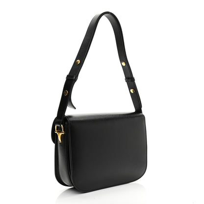Gucci Azalea Calfskin Horsebit 1955 Shoulder Bag Black 3 of 13
