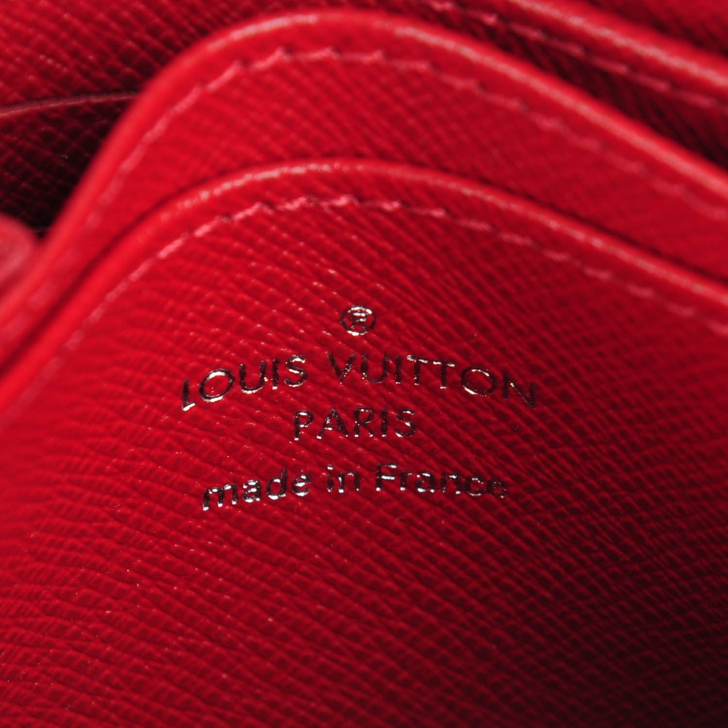 Louis Vuitton Epi Zippy Coin Purse Carmine 6 of 7