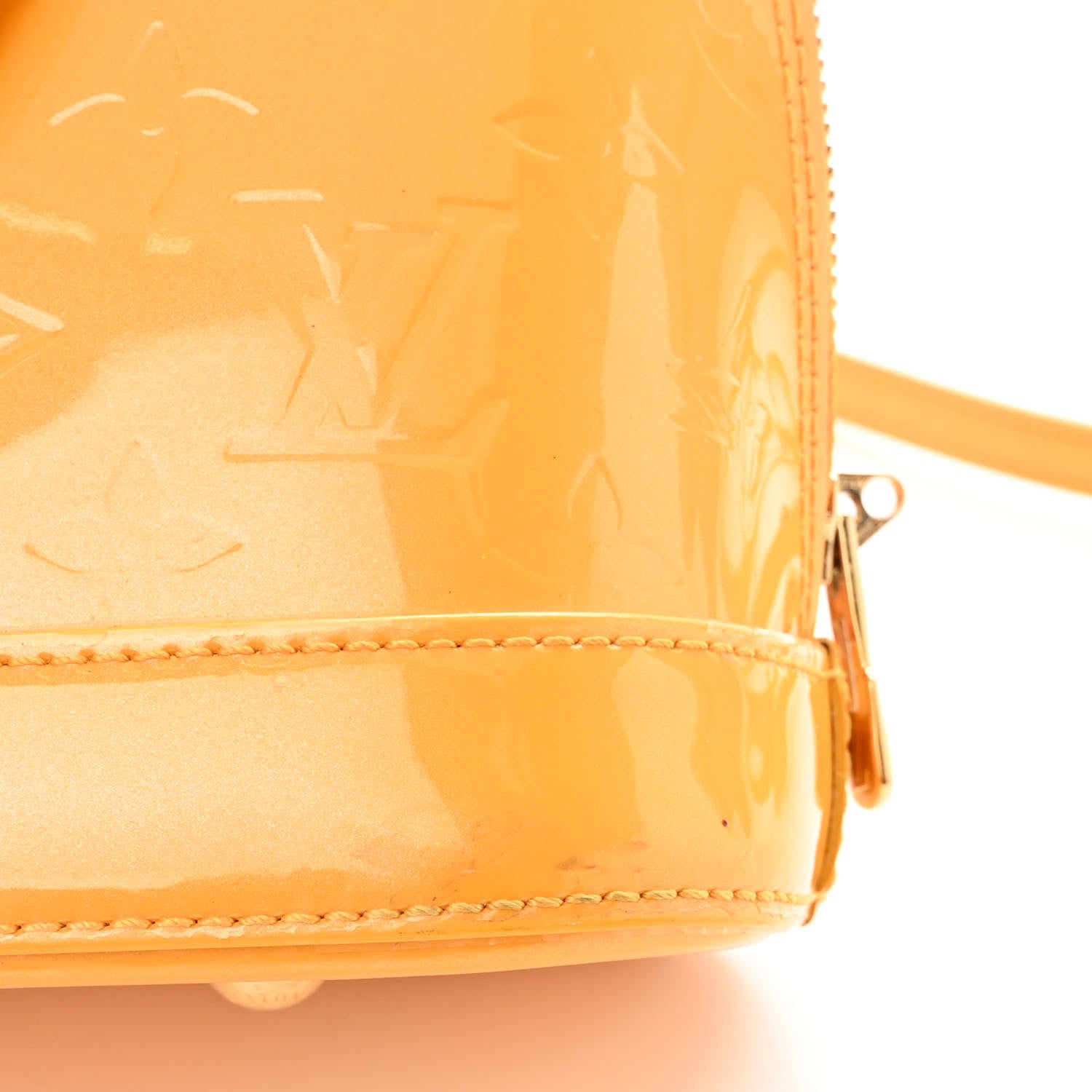 Louis Vuitton Vernis Alma BB Jaune Passion 20 of 20