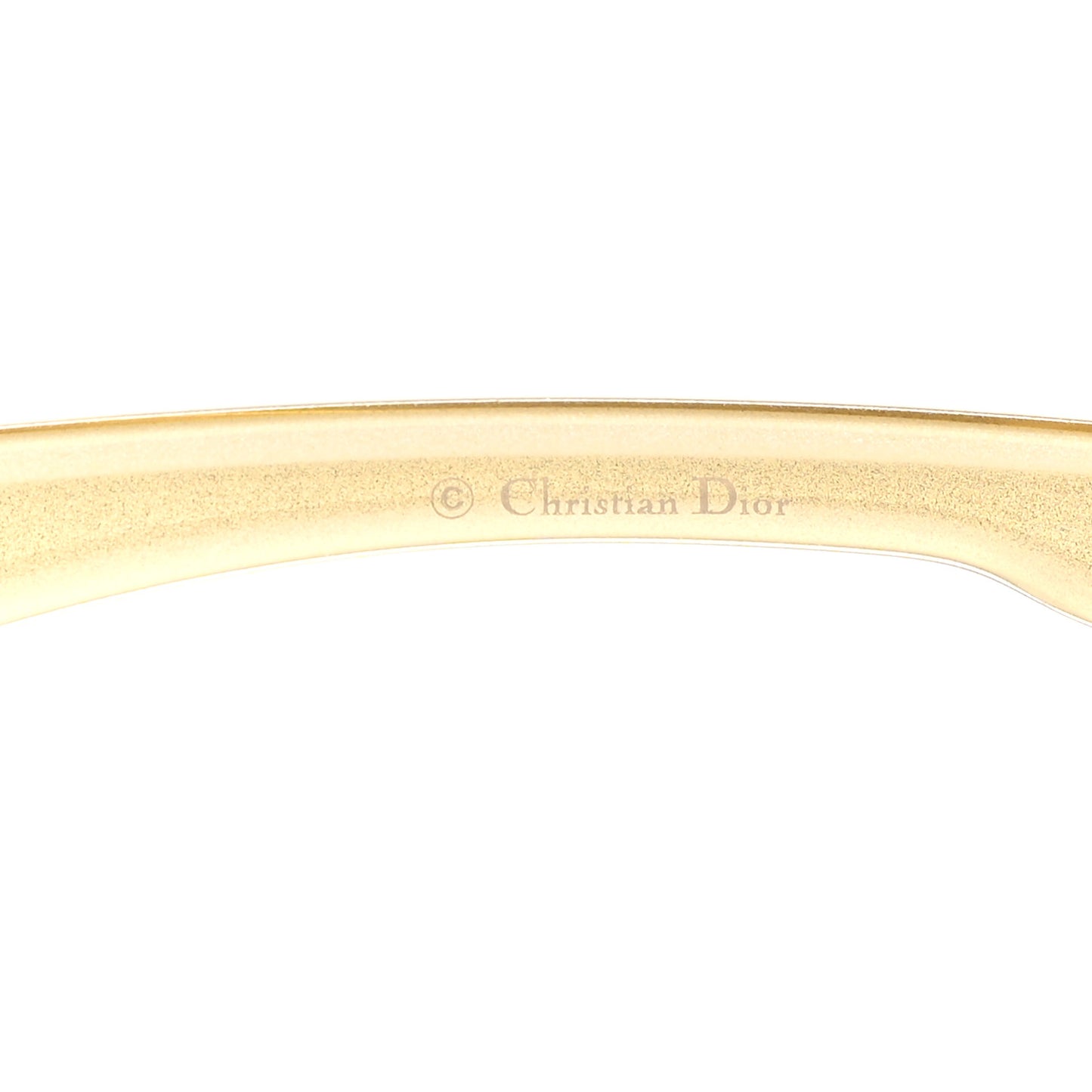 Acetate Crystal Night 3 Sunglasses Gold
