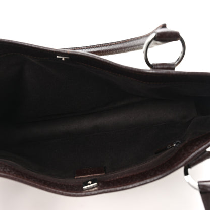Gucci Monogram Shoulder Bag Dark Brown 5 of 10