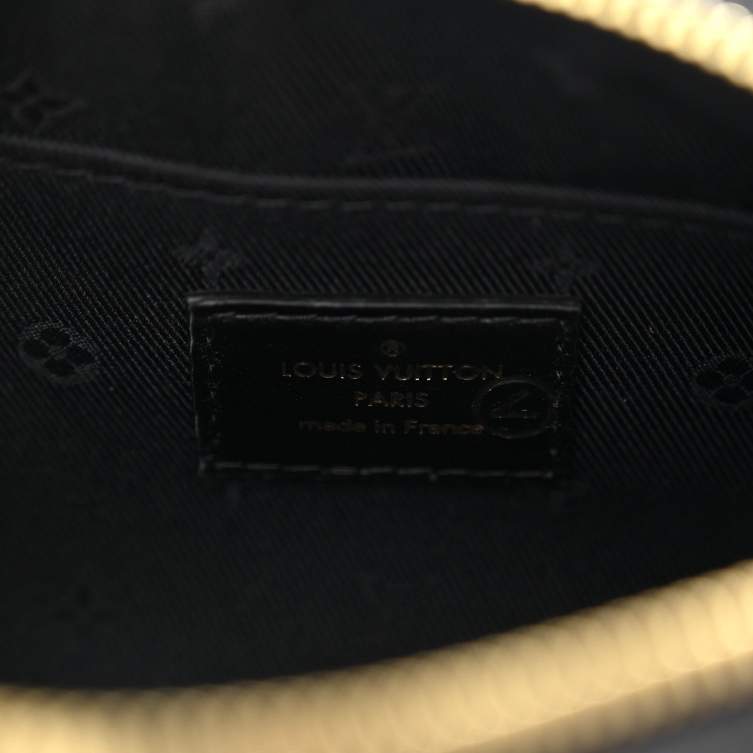 Louis Vuitton Calfskin Bubblegram Papillon BB Black 6 of 9
