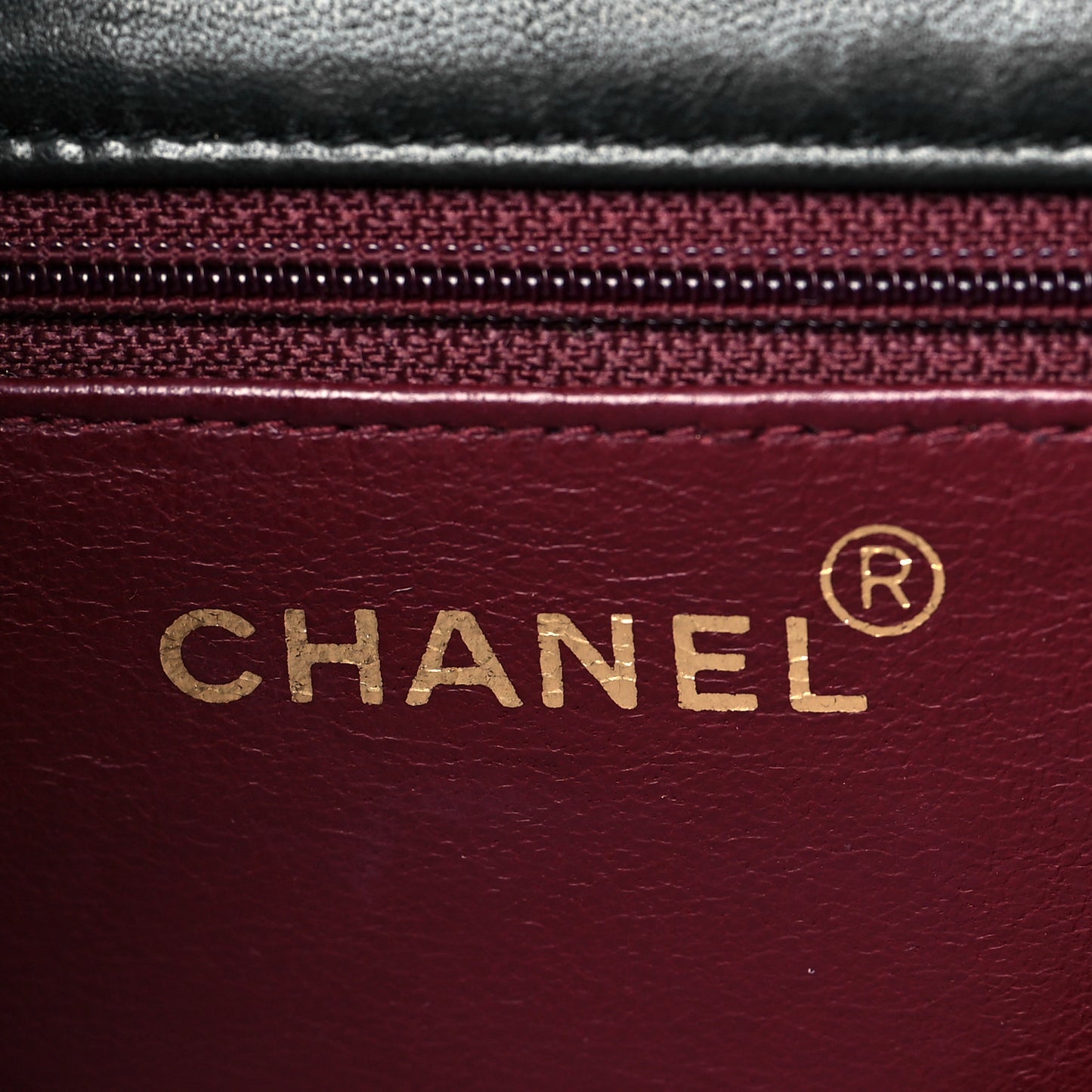 Lambskin Quilted Small Single Flap Black