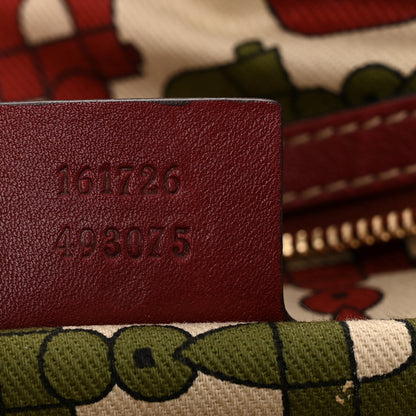 Gucci Guccissima Shoulder Bag Red 7 of 12