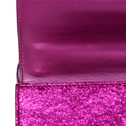 Gucci Galassia Small Padlock Shoulder Bag Fuxia 9 of 9