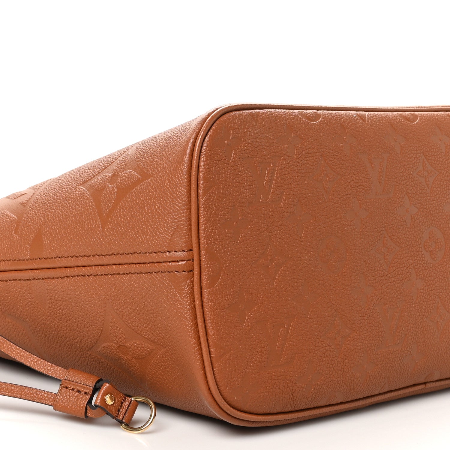 Louis Vuitton Empreinte Monogram Giant Neverfull MM Cognac 9 of 10