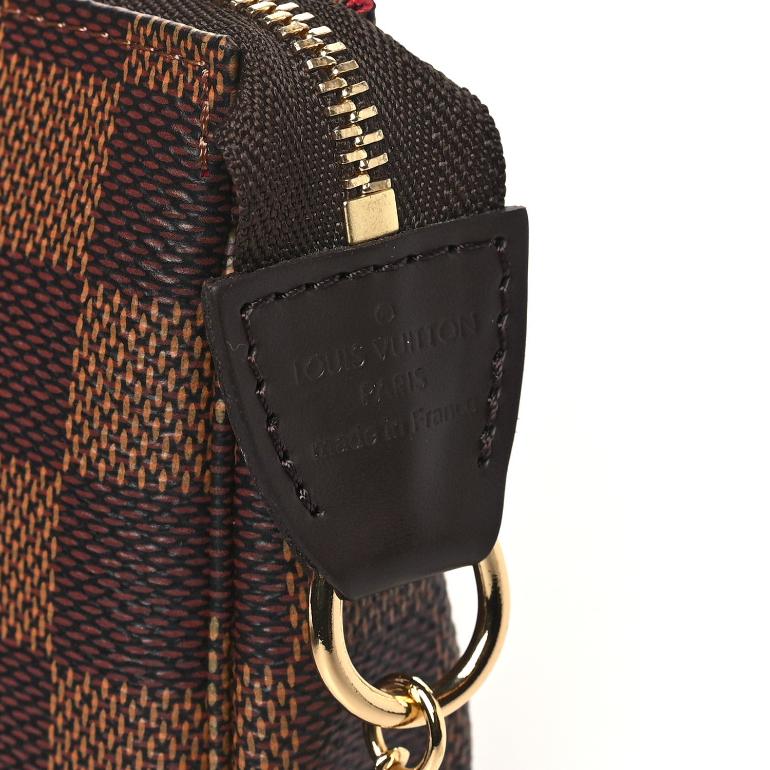 Louis Vuitton Damier Ebene Mini Pochette Accessories 6 of 11