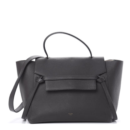 Celine Grained Calfskin Mini Belt Bag Dark Taupe 1 of 16