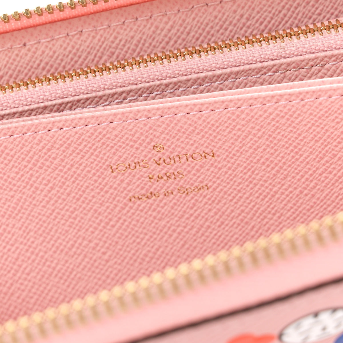 Louis Vuitton Epi Blooming Flowers Zippy Wallet Rose Ballerine 6 of 7