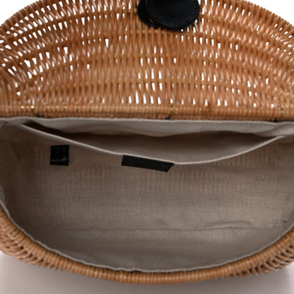Gucci Wicker Vimni Shoulder Bag Natural 5 of 11
