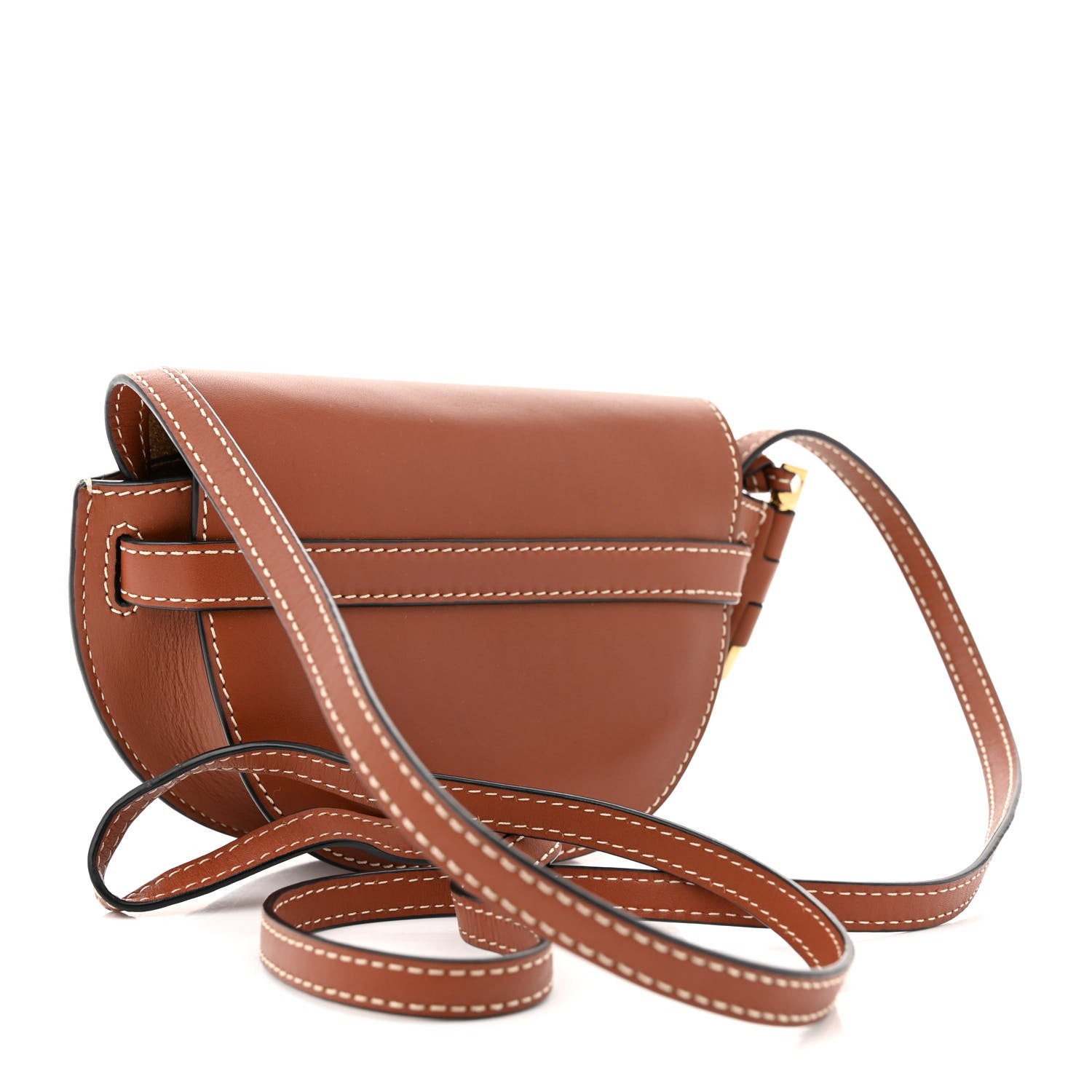 Loewe Calfskin Mini Gate Crossbody Bag Rust 3 of 11
