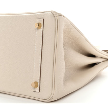 Hermes Togo Birkin 30 Craie 10 of 11