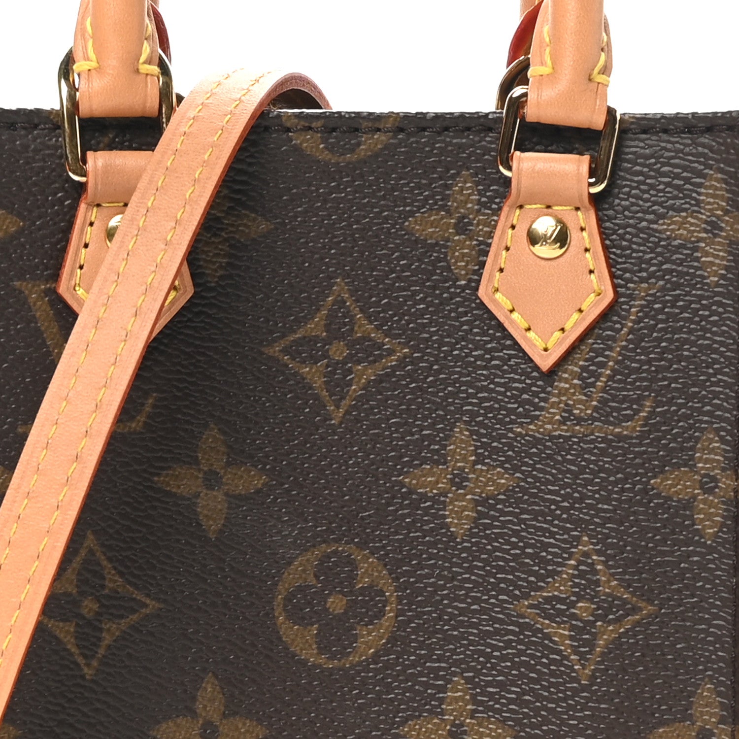 Louis Vuitton Monogram Petit Sac Plat 6 of 9