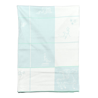 Hermes Cotton Cabriole Blanket Vert Aqua 1 of 3
