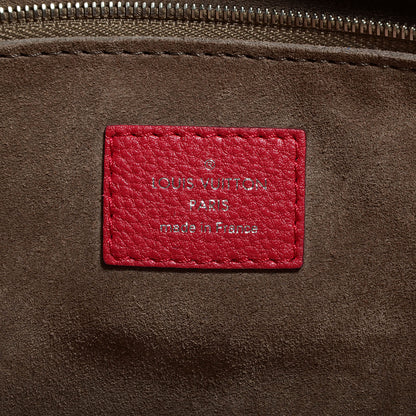 Louis Vuitton Veau Cachemire Soft Lockit MM Framboise 9 of 10