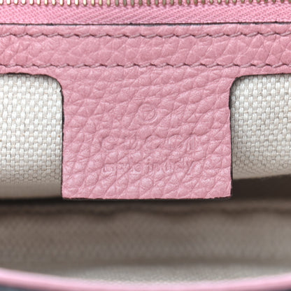 Gucci Pebbled Calfskin Medium Soho Flap Crossbody Pink 6 of 9