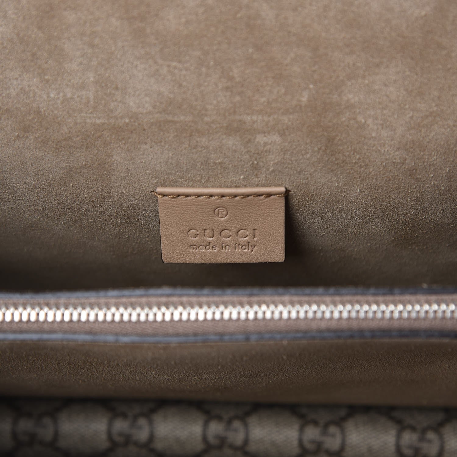 Gucci GG Supreme Monogram Small Dionysus Shoulder Bag Taupe 6 of 7