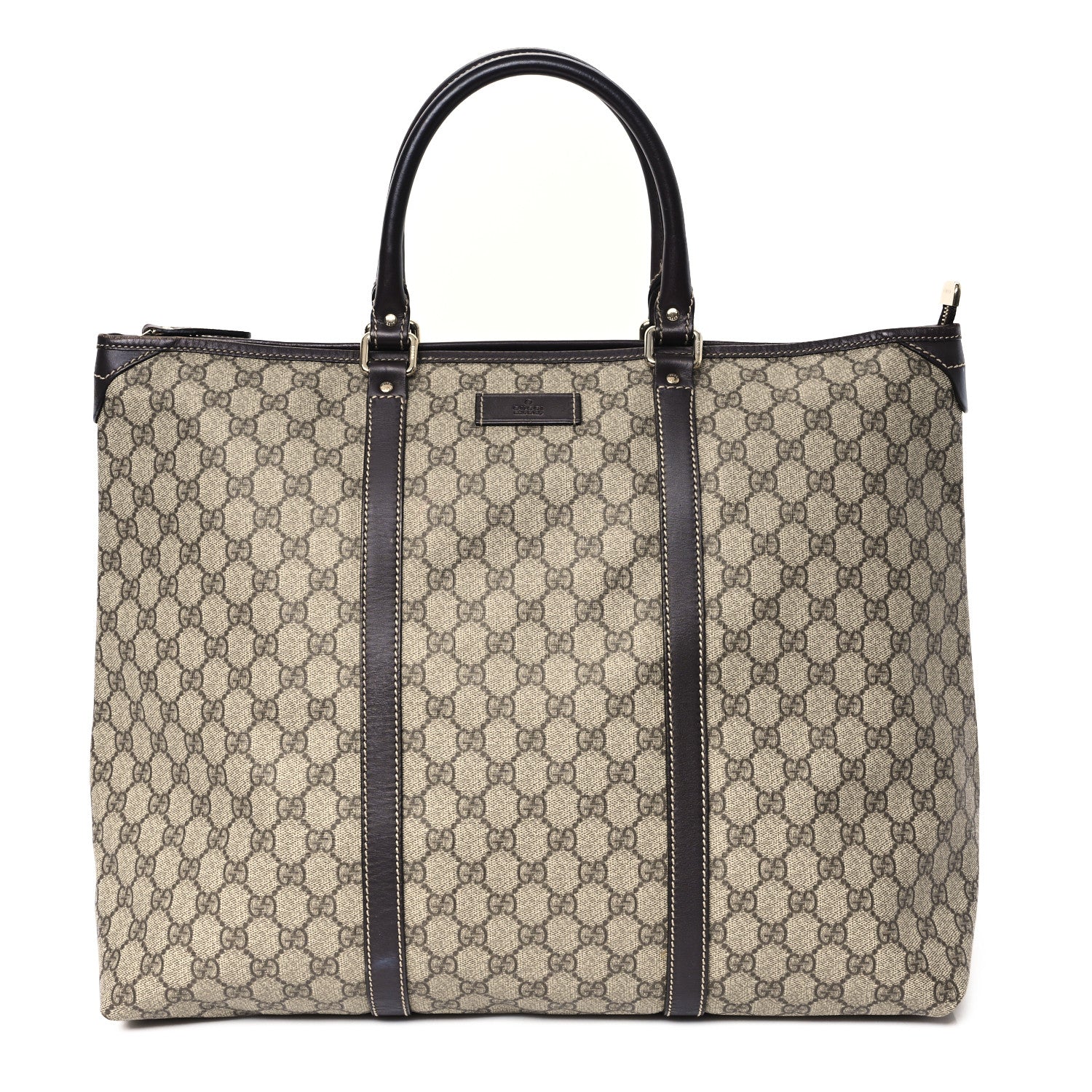 Gucci GG Plus Monogram Medium Joy Tote Dark Brown 1 of 13