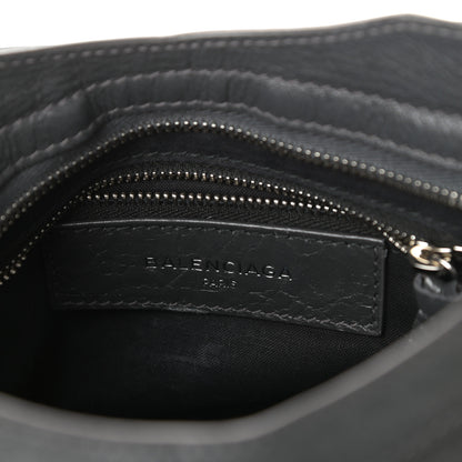 Balenciaga Agneau Classic Silver Hardware Mini City Gris Fossile 6 of 9