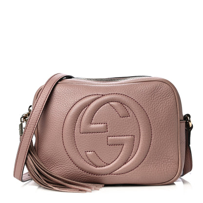 Gucci Cellarius Calfskin Small Soho Disco Bag Dark Cipria 1 of 9