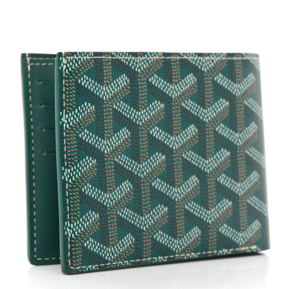 Goyard Goyardine Bi-Fold Victoire PM Wallet Green 3 of 7