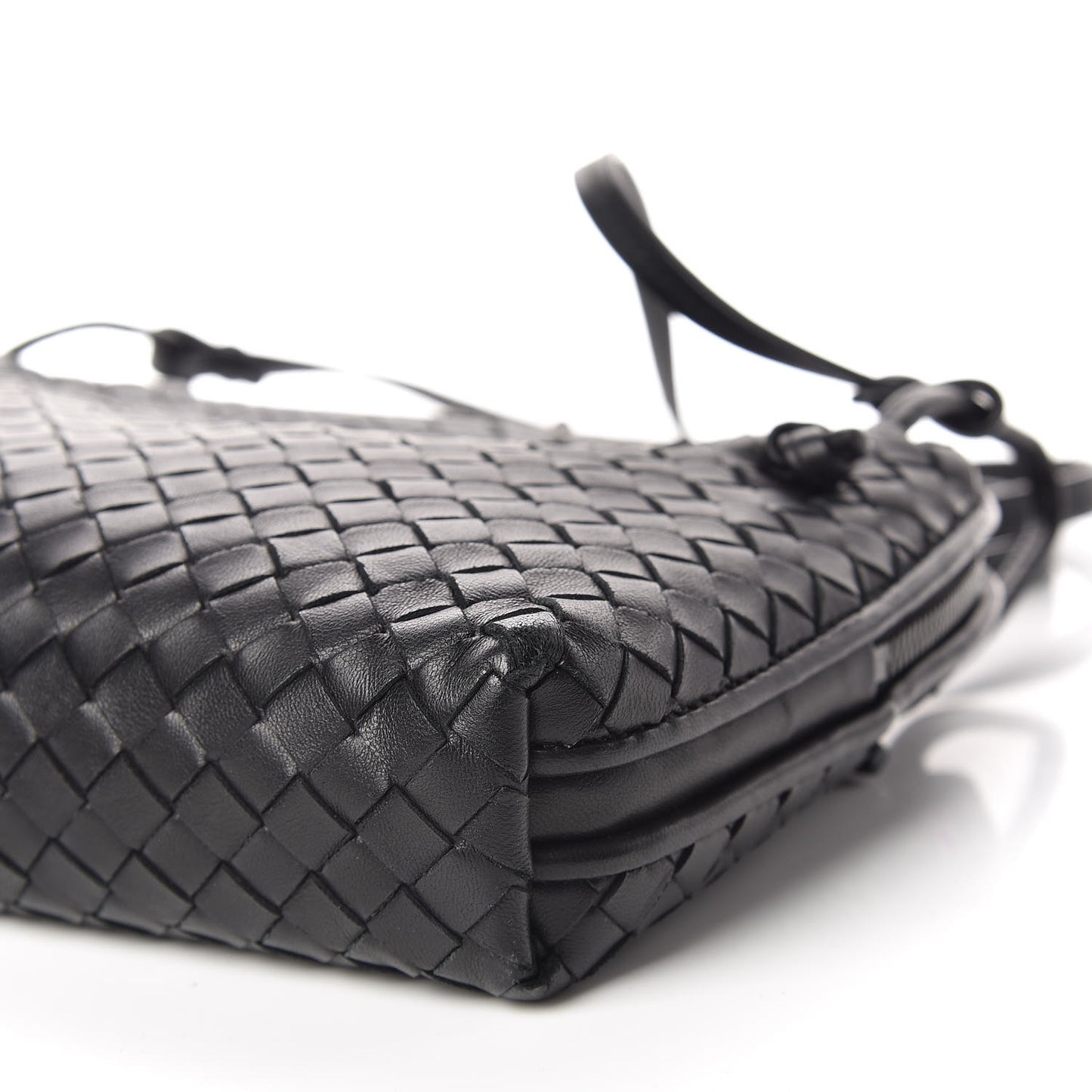 Nappa Intrecciato Nodini Bag Black