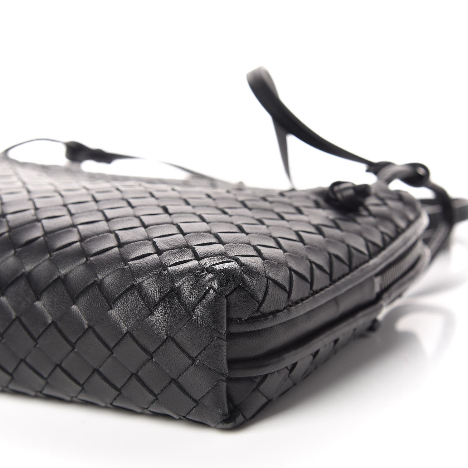 Bottega Veneta Nappa Intrecciato Nodini Bag Black 6 of 10