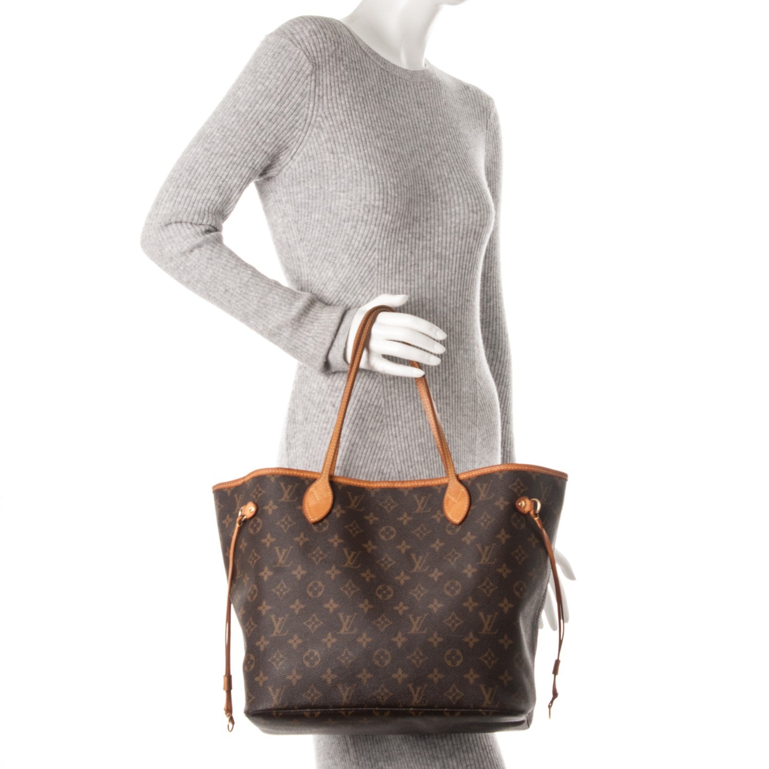 Louis Vuitton Monogram Neverfull MM 2 of 7