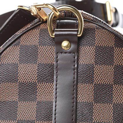 Louis Vuitton Damier Ebene Speedy Bandouliere 30 17 of 20