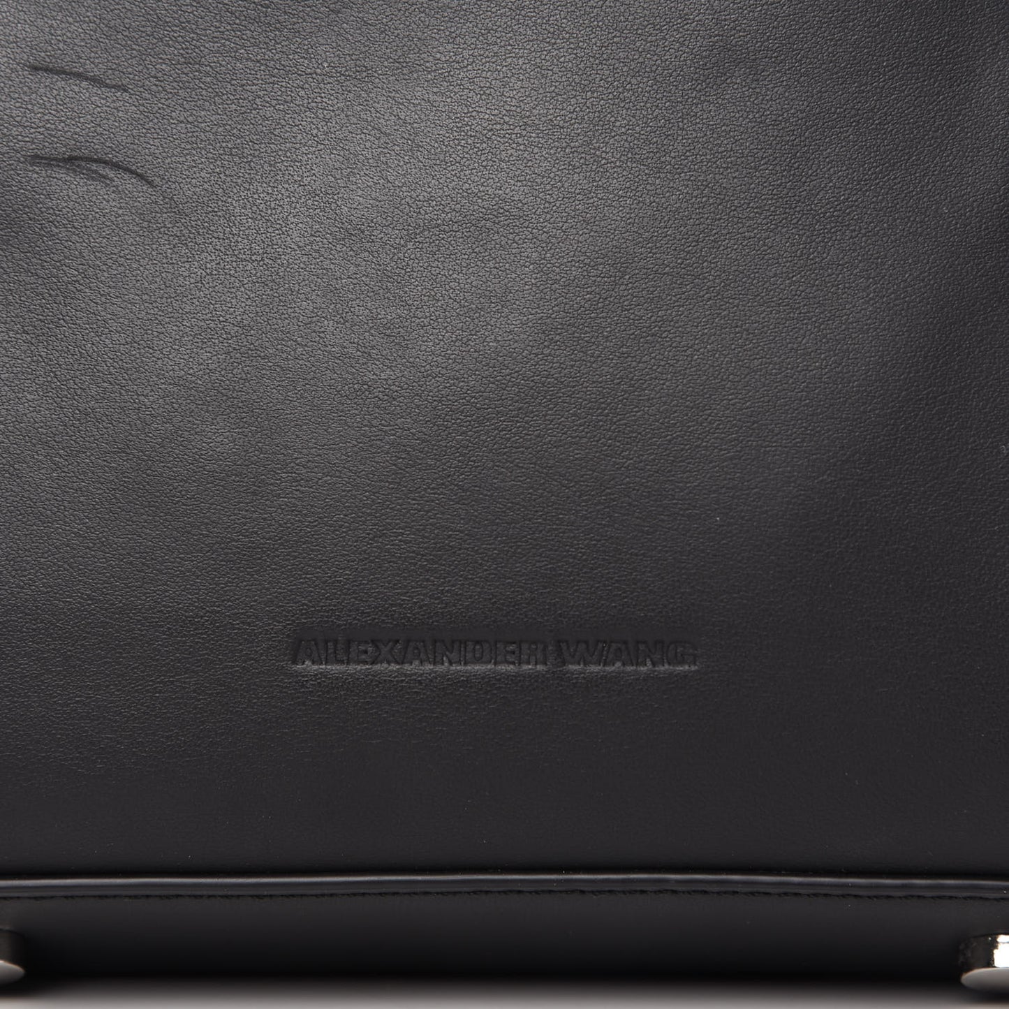 Calfskin Mini Attica Chain Crossbody Black