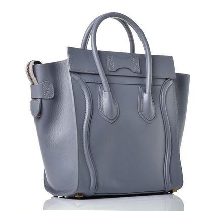 Celine Palmelato Calfskin Micro Luggage Grey 3 of 8