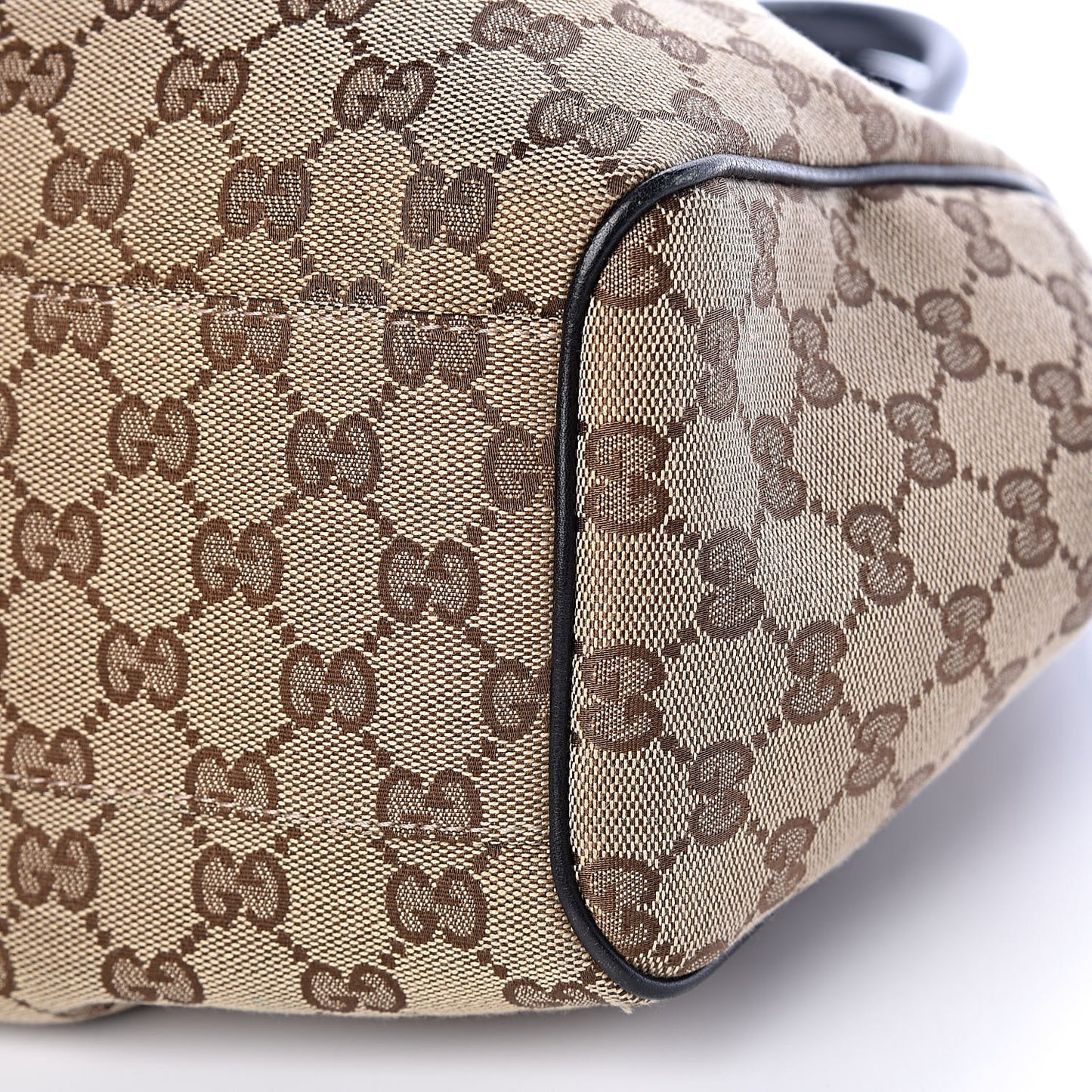 Monogram Medium Sukey Tote Beige Ebony Black