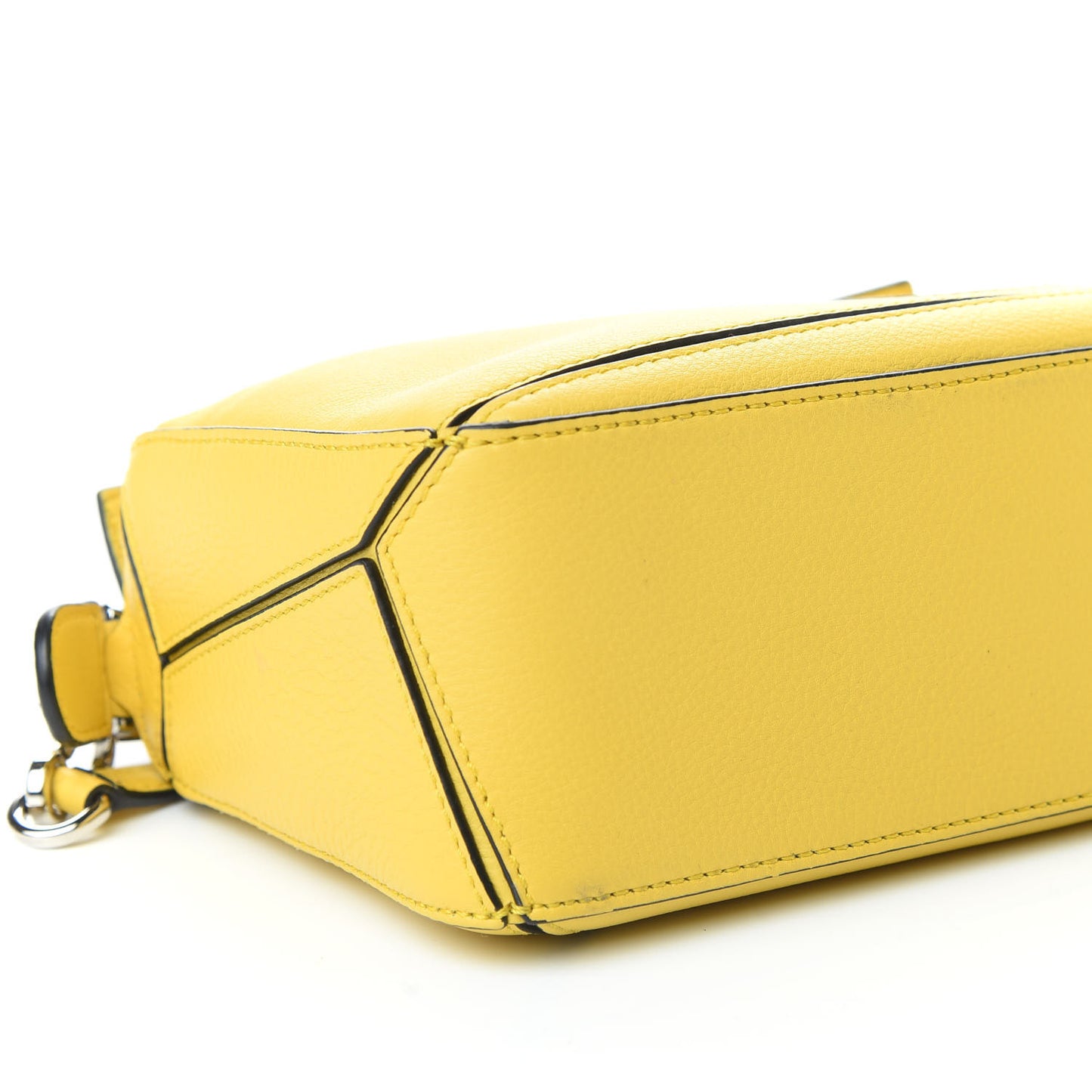 Calfskin Mini Puzzle Bag Yellow